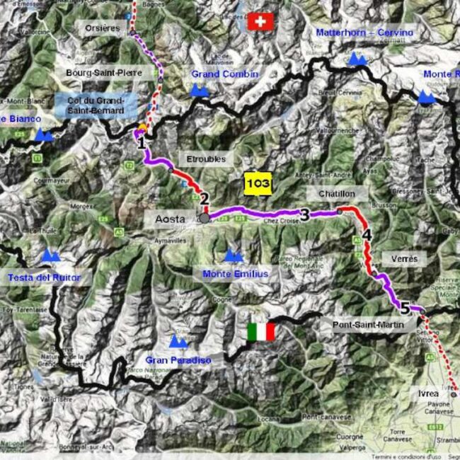 Via Francigena Valle d'Aosta visite