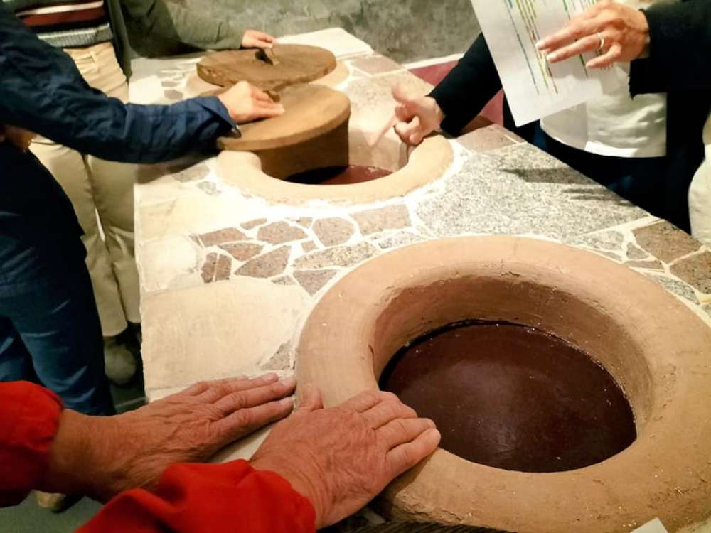 visita sensoriale per non vedenti  Museo archeologico Aosta